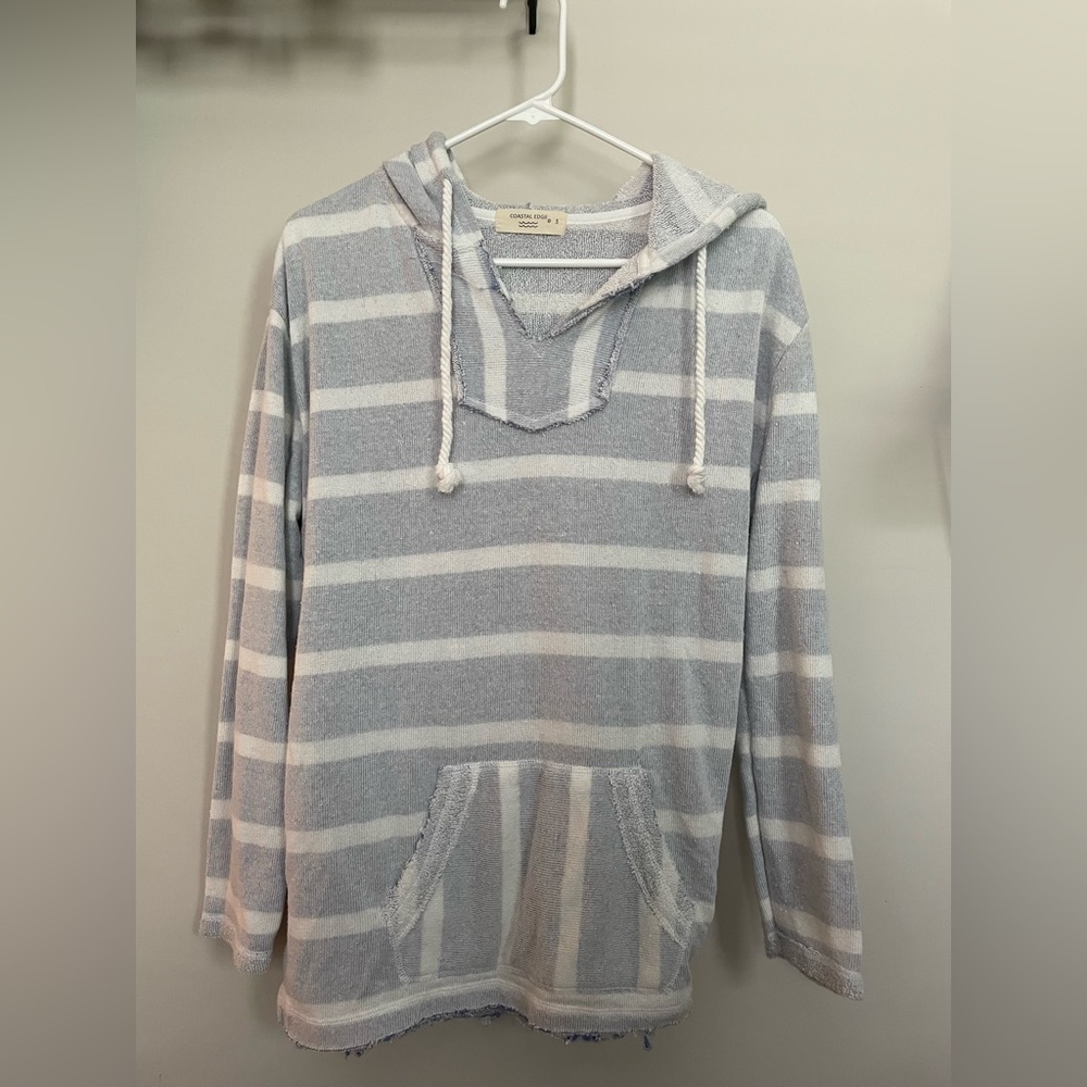 Coastal Edge Sweater Beach Coverup
